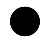 Black color swatch representing the shade of Jerome Russell TEMP’RY temporary hair color spray.